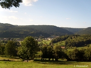 Vue sur Faymont et la Vallée des Roches, depuis le Haut du Repoix